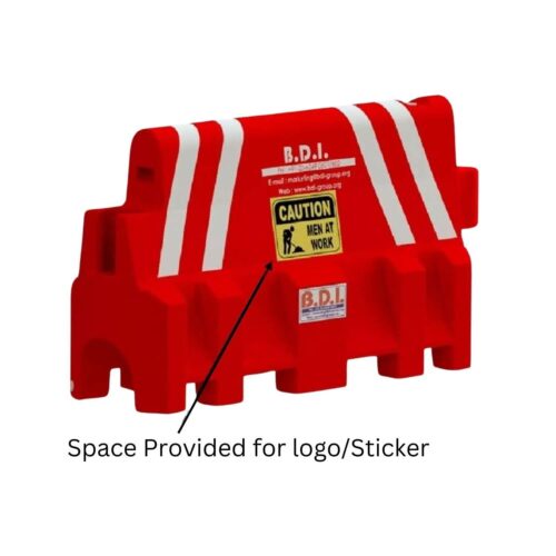 BDI - Model 1 | Barricade| BDRSRBRD0005 | 2 Meter | Red