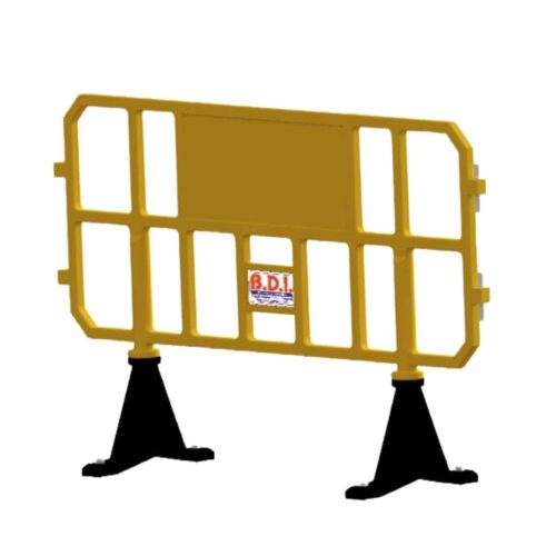 BDI - 2 Meter | Safety Fence Barricade | BDRSRBYL0055 | Yellow