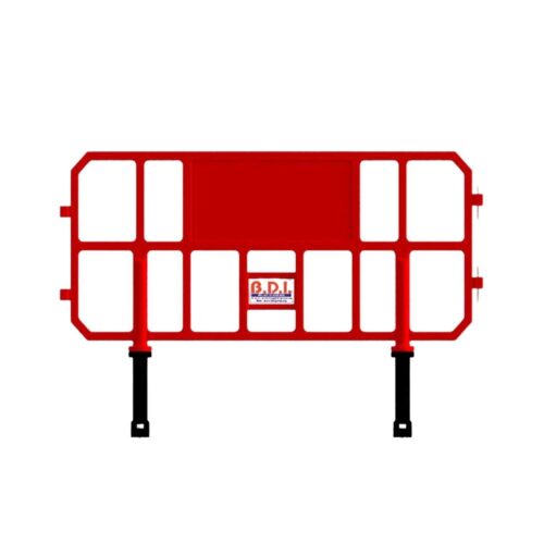 BDI - 2 Meter | Safety Fence Barricade | BDRSRBRD0054 | Red