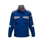 PORTWEST - FR08-FR06 | Bizflame Industry Two Tone Jacket & Trousers Set | Royal Blue - Image 2