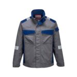 PORTWEST - FR08-FR06 | Bizflame Industry Two Tone Jacket & Trousers Set | Grey - Image 2