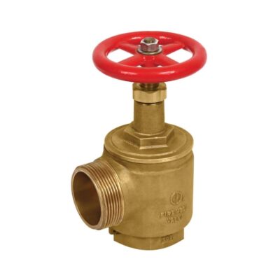 NEWAGE - 38mm Angle Hose Valve | Brass