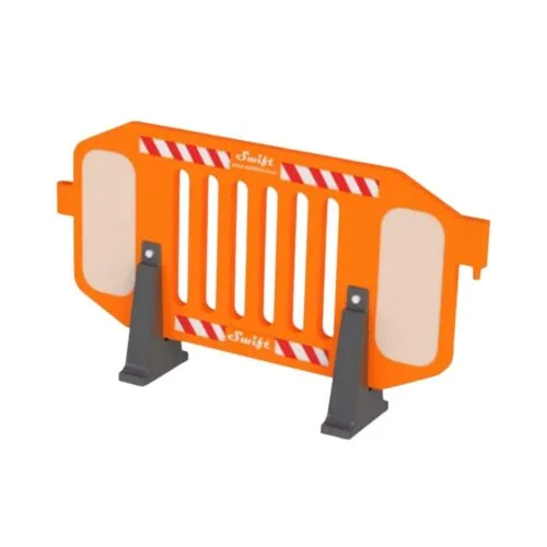 SWIFT - RSF-214012 | LLDPE Fence Road Safety Barricade | 2 Mtr