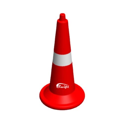 SWIFT - RSC-750 | LLDPE Round Base Traffic Cones | 750mm
