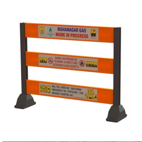 SWIFT - SIP-RS5P-204215 | LLDPE MGL Security Barricade | 2 Mtr | 5 Pcs